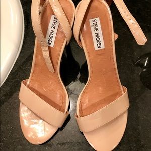 Steve Madden Provence Nude Patent Sz 9